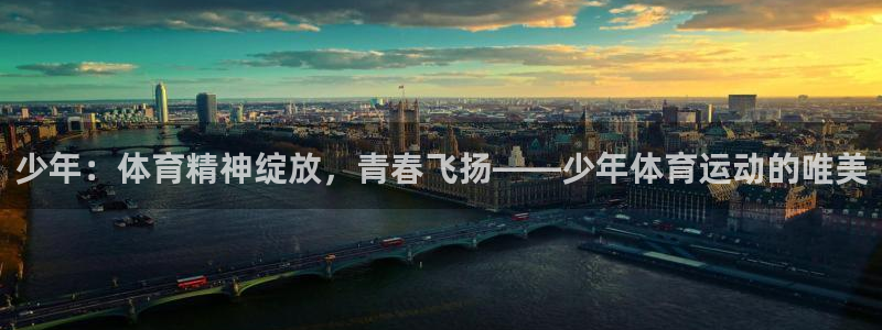 球王会体育：少年：体育精神绽放，青春飞扬——少年体育运动的唯美