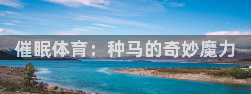 球王会体育：催眠体育：种马的奇妙魔力